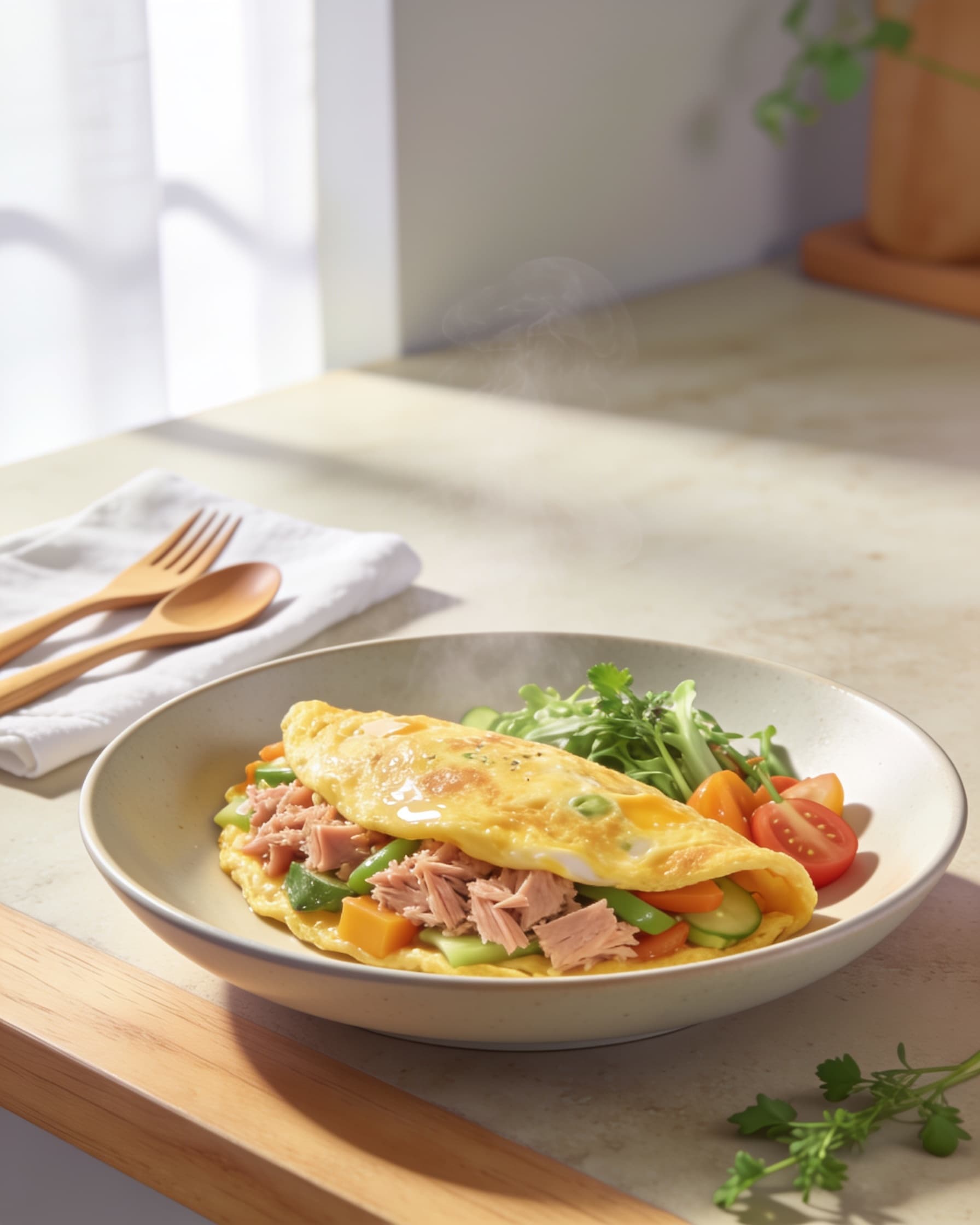 Tuna Omelette