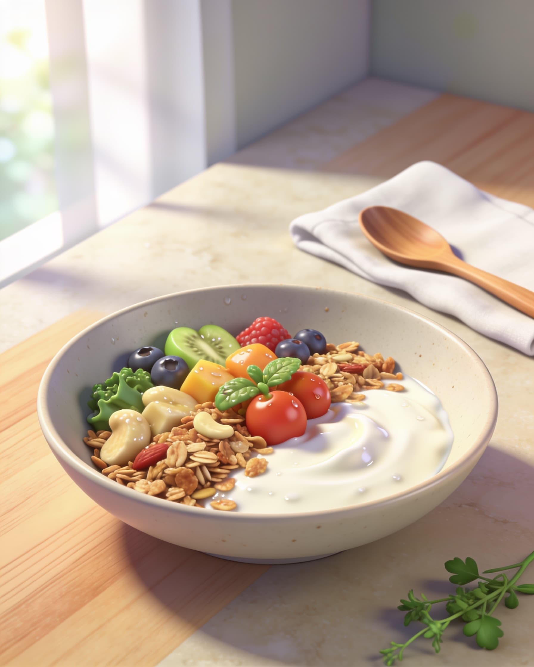 Granola Yogurt Bowl