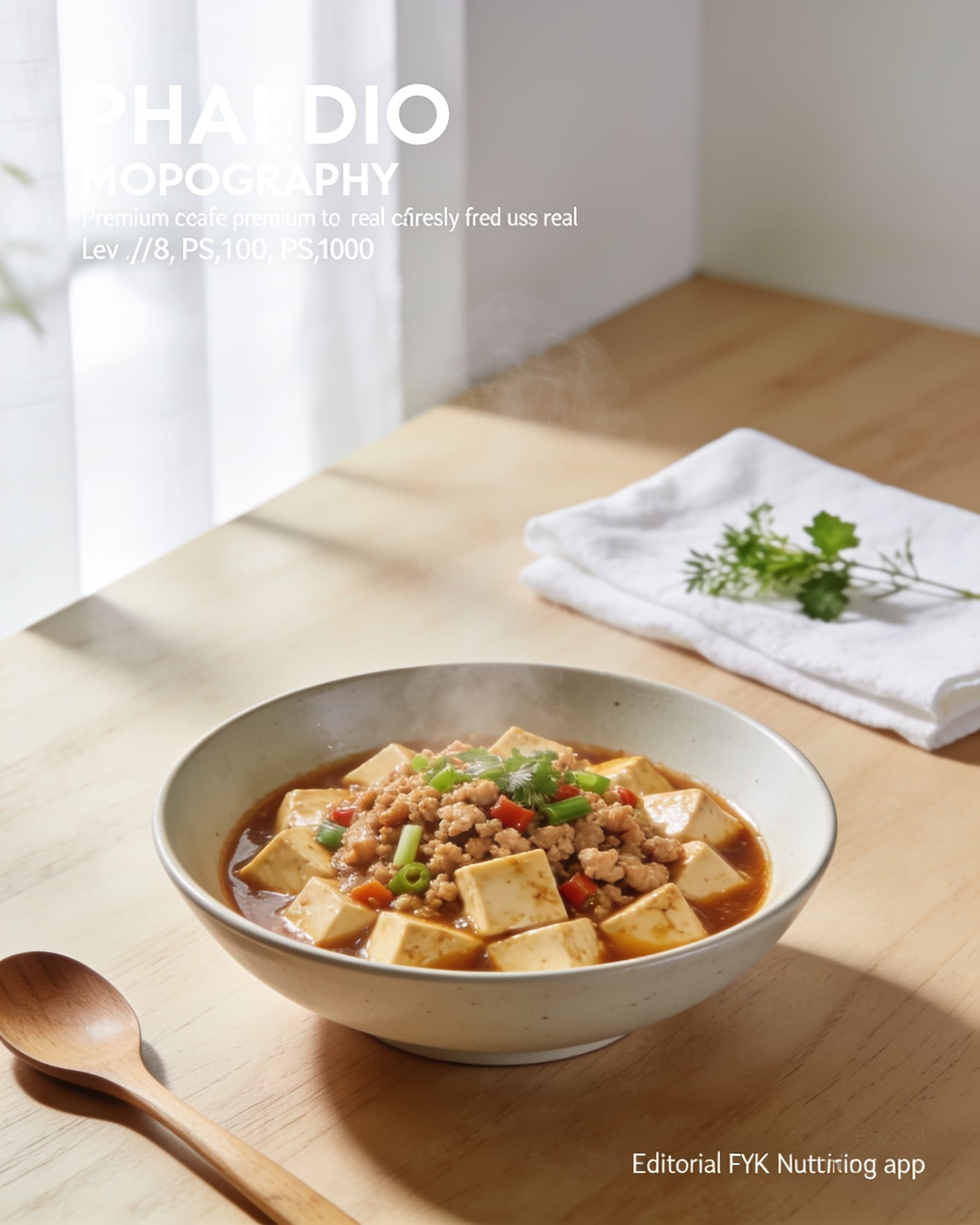 Mapo Tofu (lean, minced chicken)