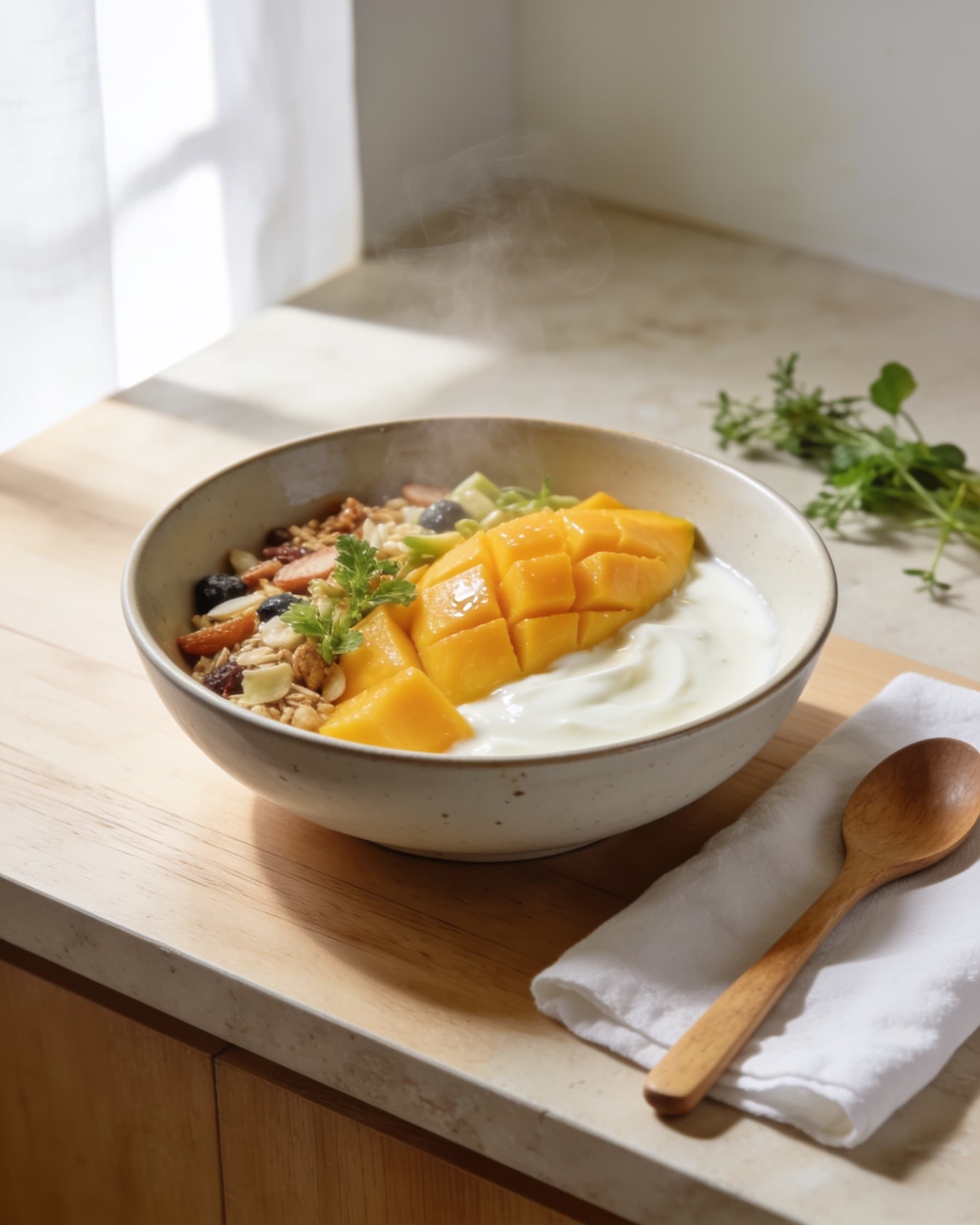 Mango Yogurt Bowl