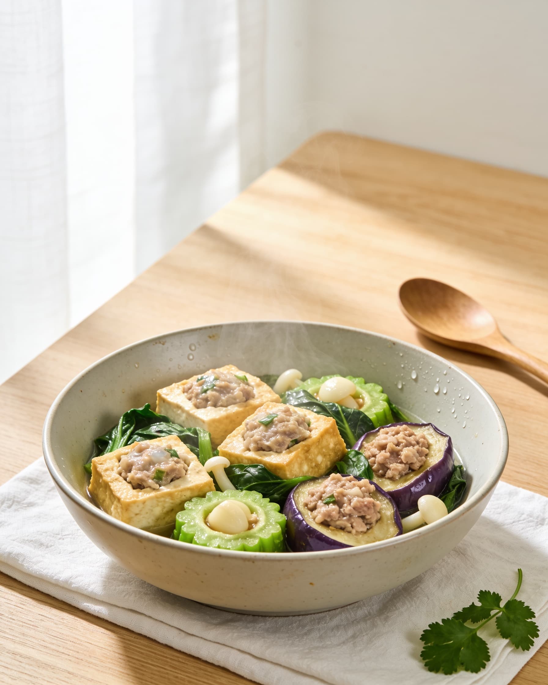 Hakka Yong Tau Foo (steamed)