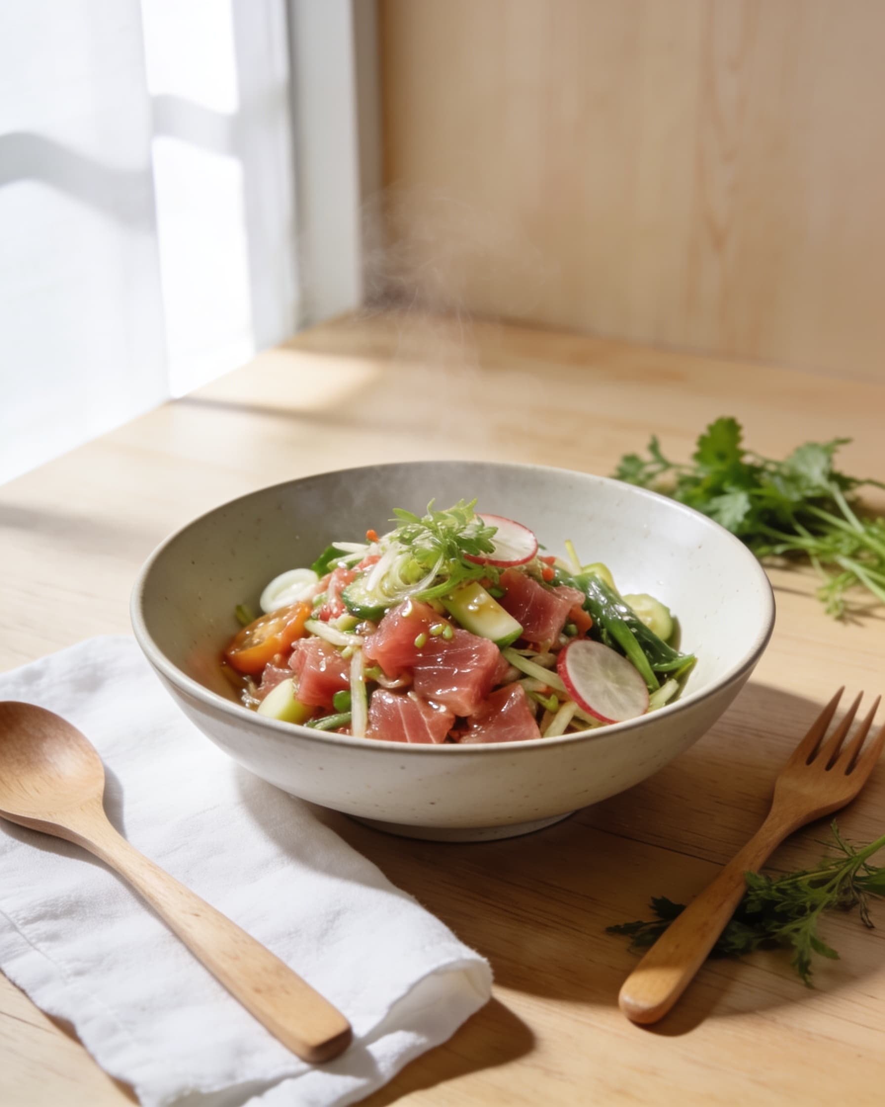Tuna Kerabu Bowl