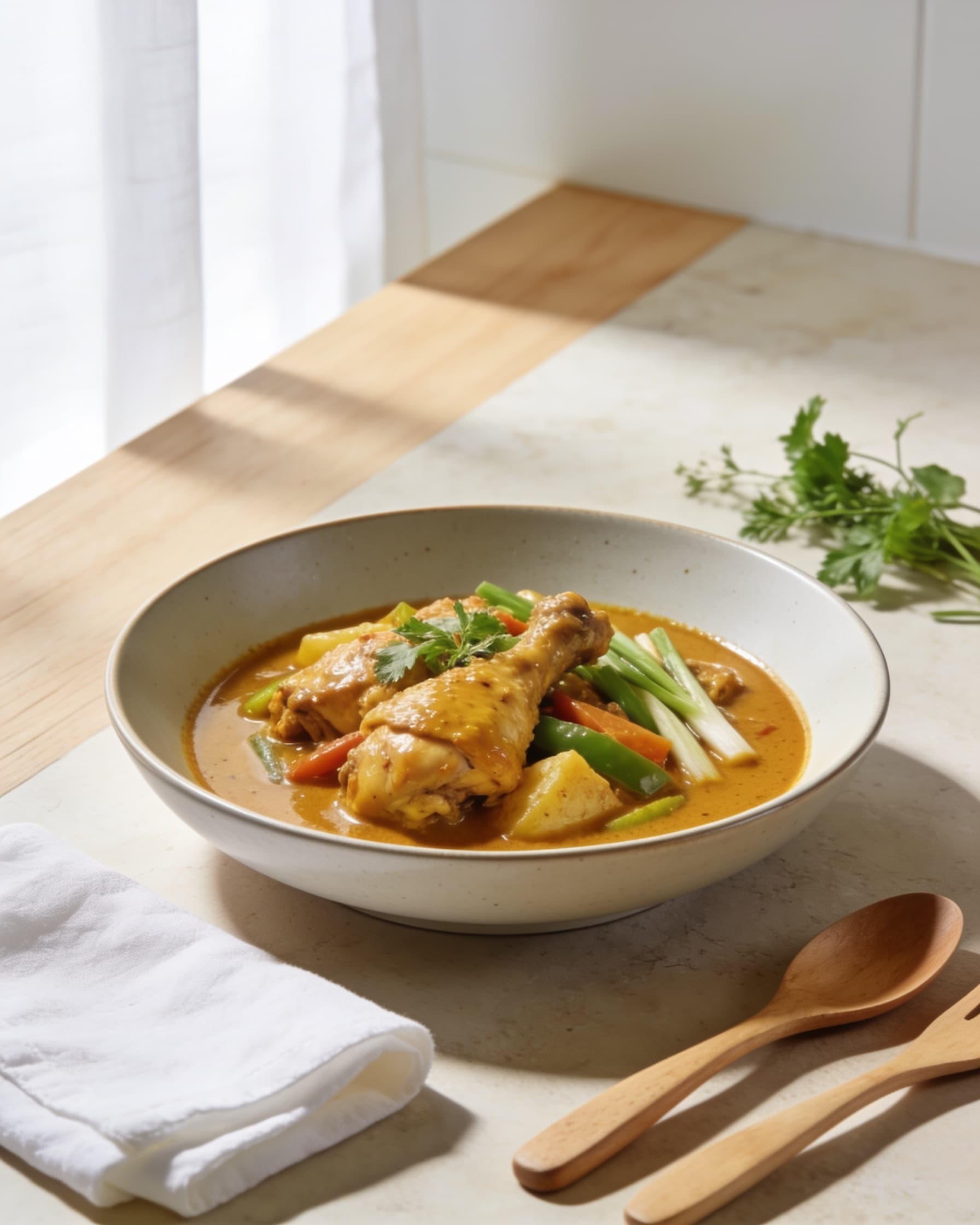 Kari Kapitan (Nyonya chicken curry, lean)