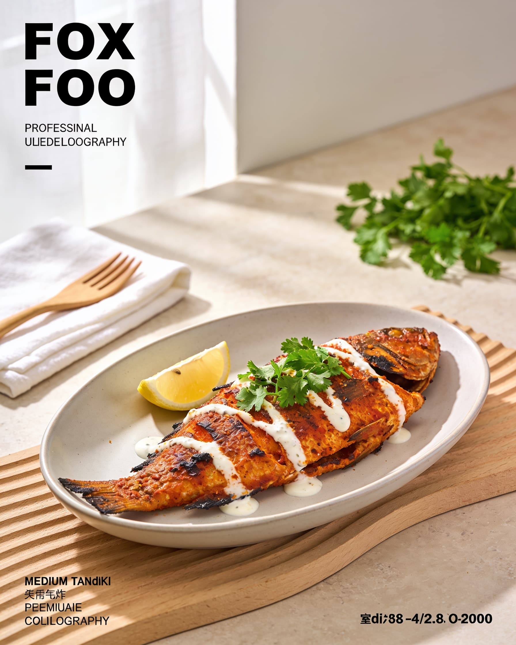 Tandoori Fish (air-fried)