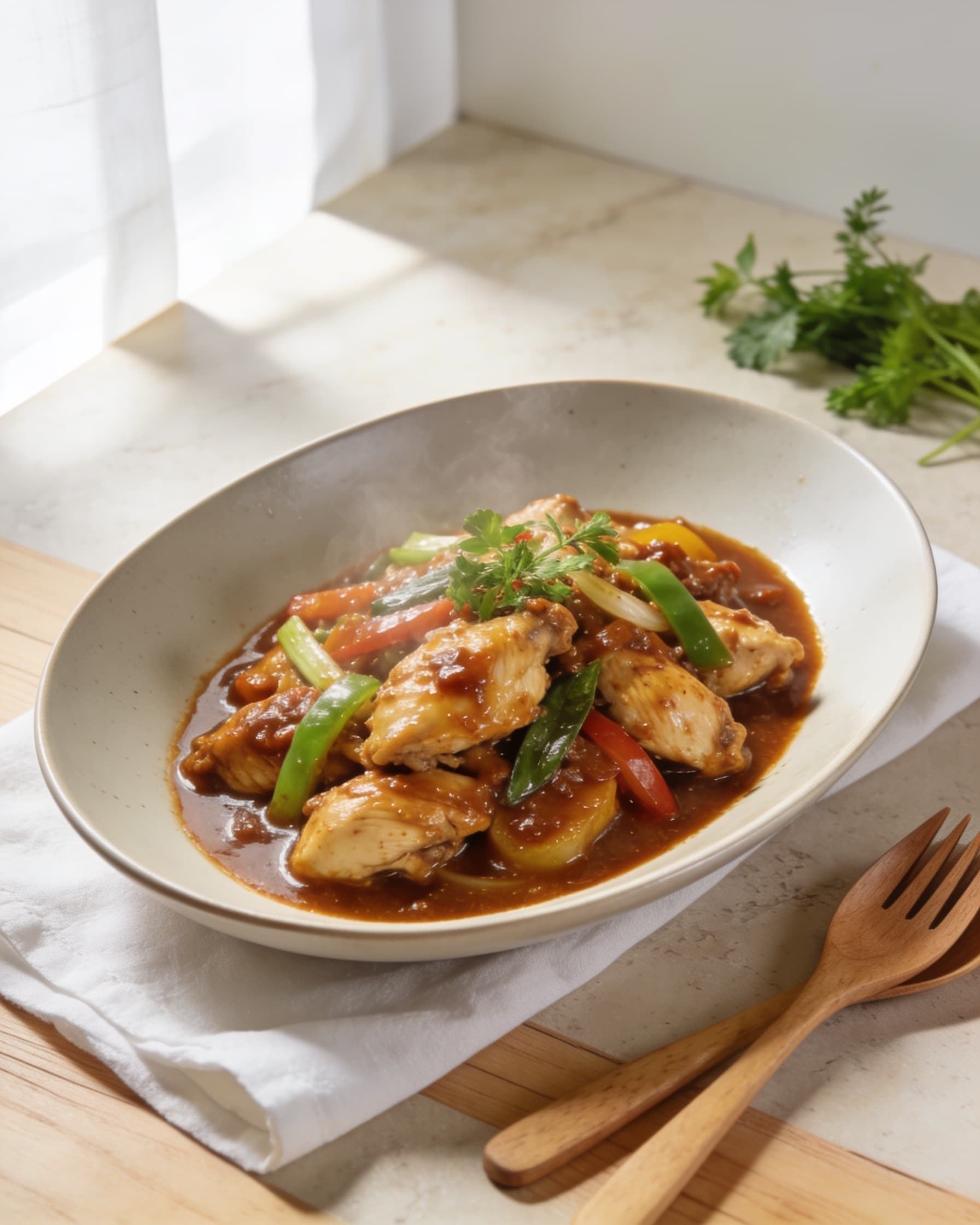 Lean Ayam Masak Kicap