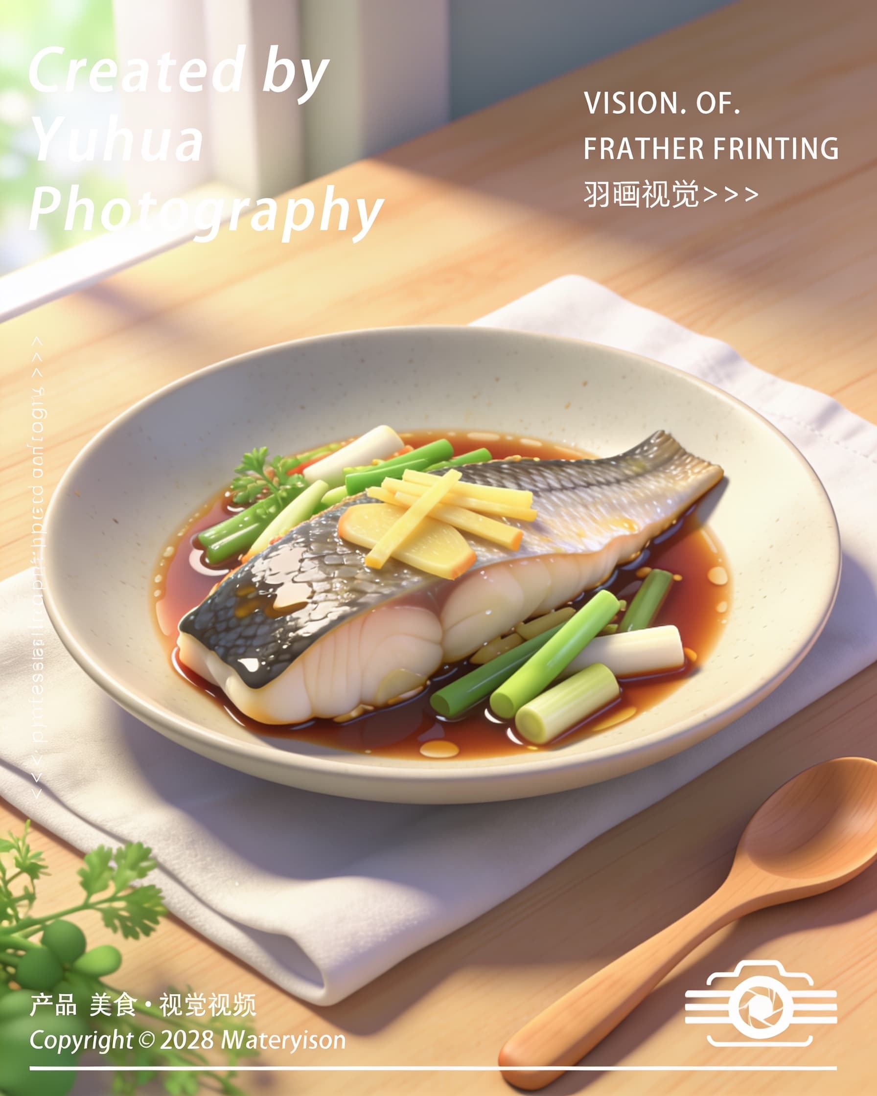 Steamed Fish, Soy & Ginger