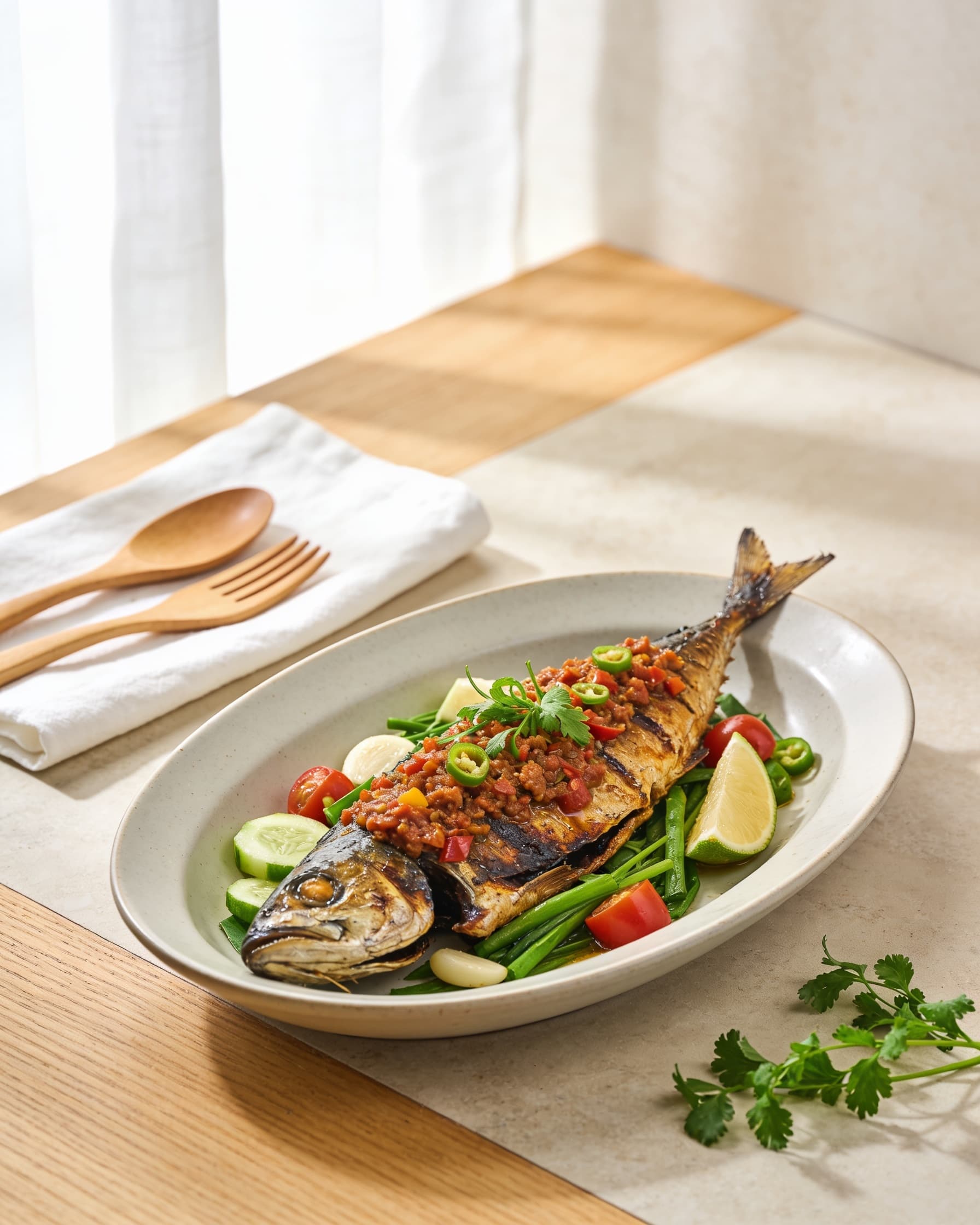Grilled Sambal Ikan Bakar