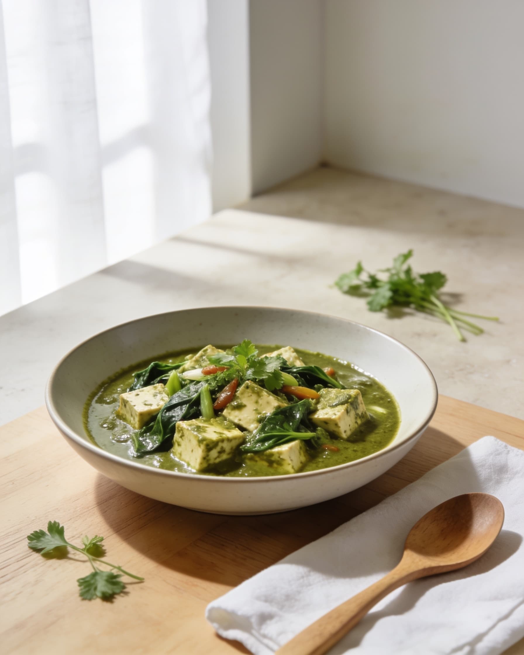 Palak Tofu