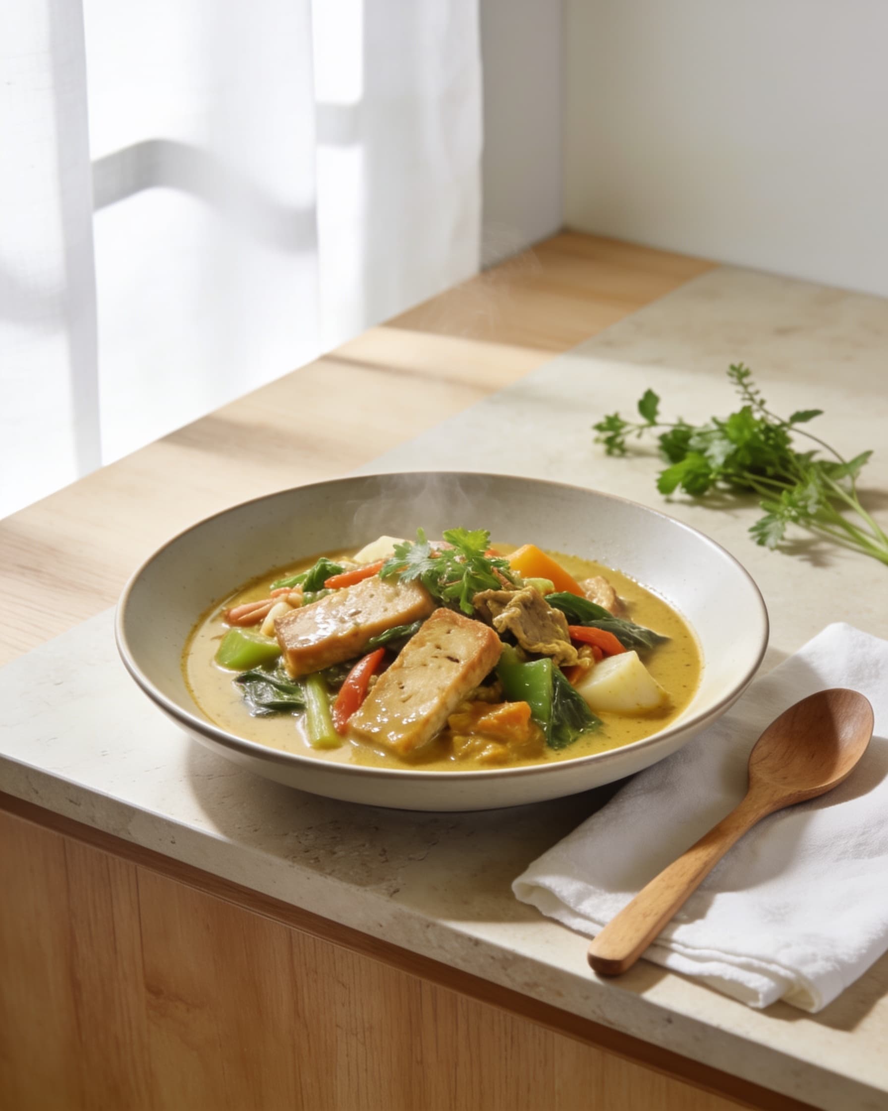 Lontong Sayur Lodeh