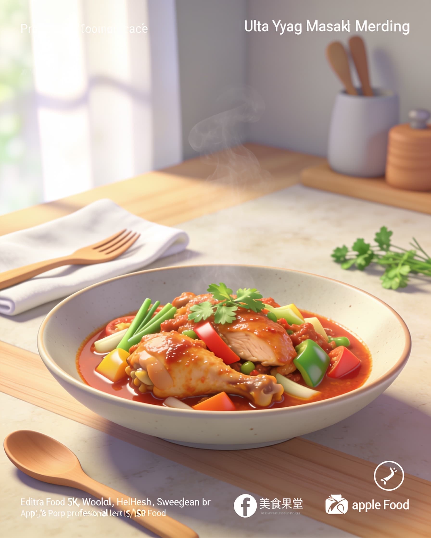 Lean Ayam Masak Merah