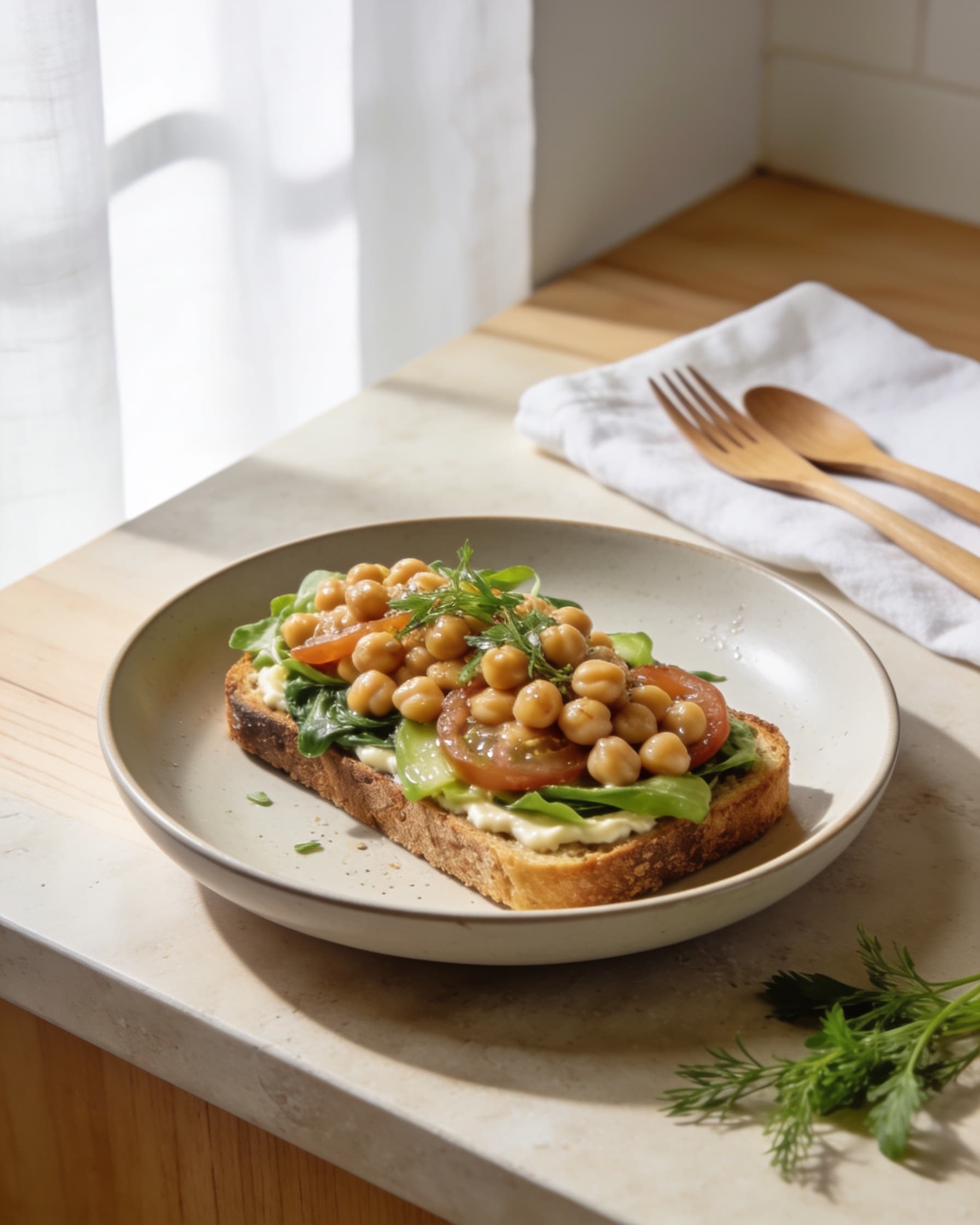 Chickpea Toast